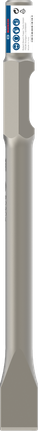 PRO HEX-4C Flat Chisel 30 mm, 35 x 400 mm Bosch flat chisel 30 mm 400 mm.
