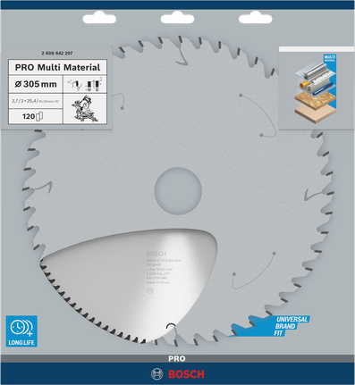 Bosch PRO Multi Material 305 mm circular saw blade.
