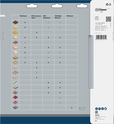 Bosch PRO Multi Material Circular Saw Blade 305 x 2.7 x 25.4 mm T120.