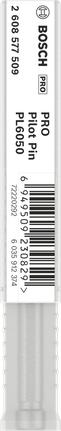 Pilot Pin for PRO Metal TCT Annular Cutter, 6 x 106 mm Bosch PRO Pilot Pin 6×106 mm.