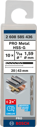 PRO Metal HSS-G PRO Metal HSS-G