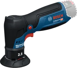 Bosch GEX 12V-77 random orbit sander with brushless motor.