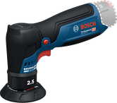 Bosch GEX 12V-77 random orbit sander with brushless motor.