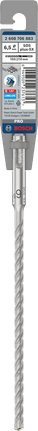 PRO SDS plus-5X Hammer Drill Bit, 6.5 x 150 x 210 mm PRO SDS plus-5X Hammer Drill Bit, 6.5 x 150 x 210 mm