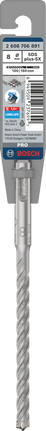 PRO SDS plus-5X Hammer Drill Bit, 8 x 100 x 160 mm PRO SDS plus-5X Hammer Drill Bit, 8 x 100 x 160 mm