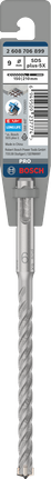 PRO SDS plus-5X Hammer Drill Bit, 9 x 150 x 210 mm PRO SDS plus-5X Hammer Drill Bit, 9 x 150 x 210 mm