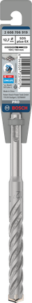 PRO SDS plus-5X Hammer Drill Bit, 12.7 x 100 x 160 mm PRO SDS plus-5X Hammer Drill Bit, 12.7 x 100 x 160 mm