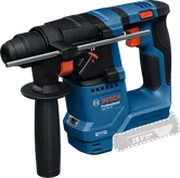 Bosch GBH 18V-18 rotary hammer with side handle.