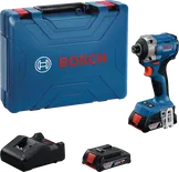 Bosch GDR 18V-215 cordless impact driver set.
