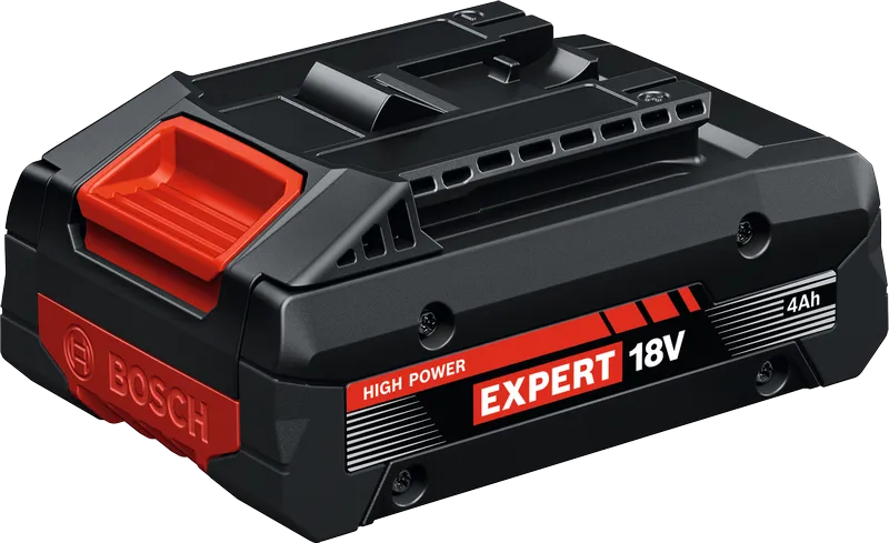Bosch EXBA18V-40 battery pack, 18V 4Ah capacity.