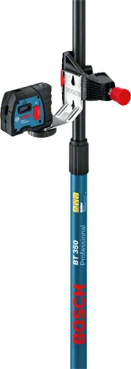 BT 350 Bosch BT 350 telescopic pole with laser leveling tool.