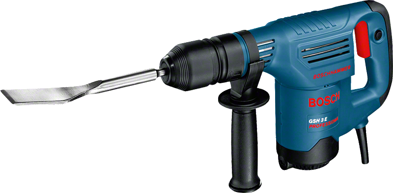 Bosch GSH 3 E demolition hammer with SDS plus.