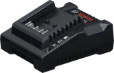 Bosch GAL 18V-20 charger for lithium battery packs.