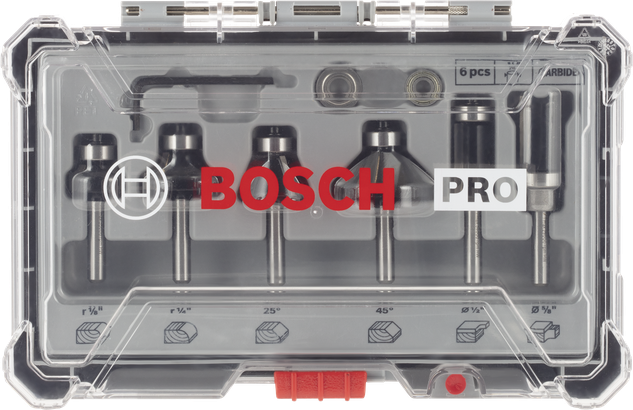 PRO Router Bit Set PRO Router Bit Set