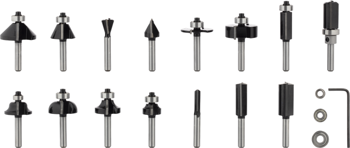 PRO Router Bit Set PRO Router Bit Set