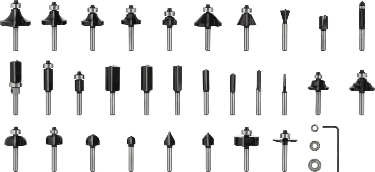 PRO Router Bit Set