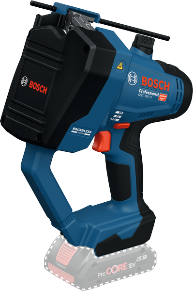 Bosch GGC 18V-12 cordless threaded rod cutter.