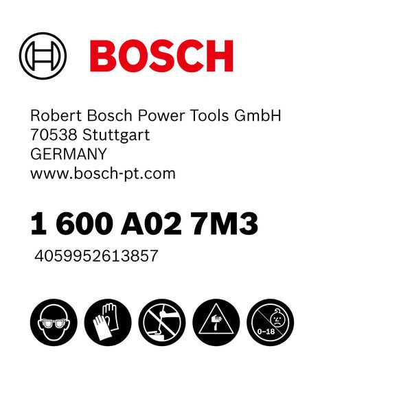 Hand Tool Mixed Set 13pc Bosch 13-piece hand tool set.