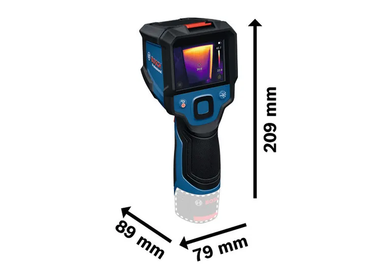 GTC 450-13 Bosch GTC 12V-450-13 thermo camera with thermal display.
