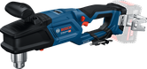 Bosch GRD 18V-127 cordless angle drill, ergonomic handle.