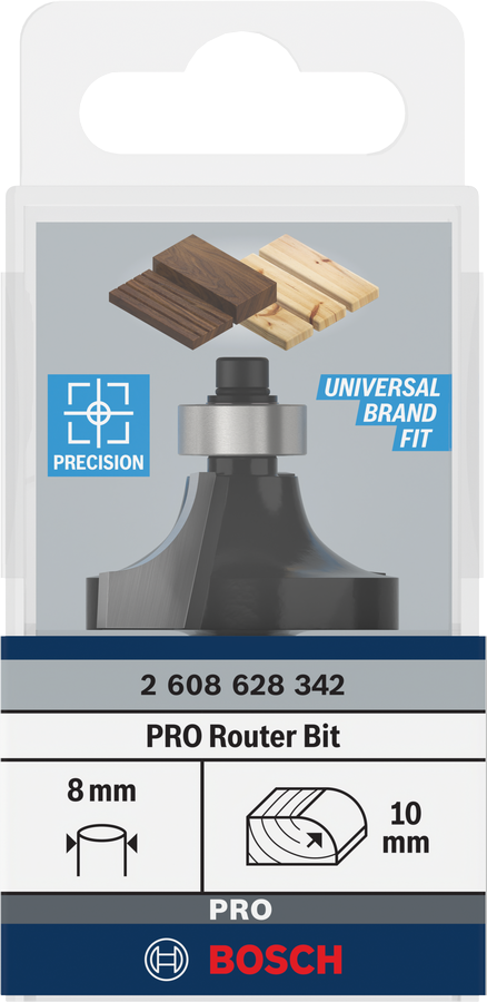 PRO Router Bit Rounding Over - Bosch Professional