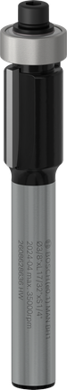 Bosch PRO Router Bit Bottom Bearing Flush Trim 3/8 inch.