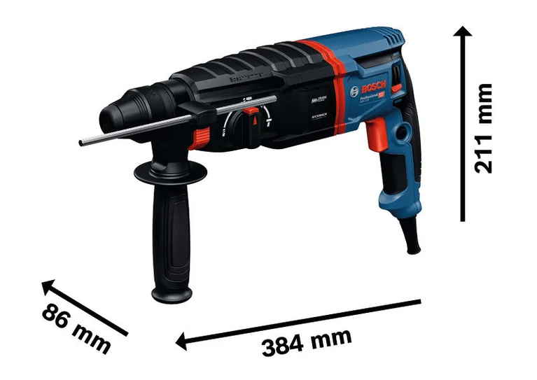 Bosch GBH 2-26 DRE GEN II rotary hammer with SDS plus.