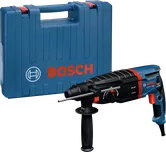 Bosch GBH 2-26 rotary hammer drill with carrying case.