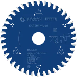 Bosch EXPERT Wood Circular Saw Blade 120mm T40.