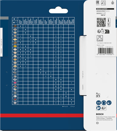 EXPERT Wood Circular Saw Blade, 165 x 2.6/1.6 x 20 mm, T48 Bosch EXPERT Wood Circular Saw Blade 165×2.6/1.6×20 mm T48 packaging.