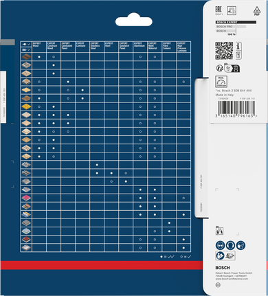 EXPERT Wood Circular Saw Blade, 190 x 2.6/1.6 x 30 mm, T56 Bosch EXPERT Wood circular saw blade 190×30 mm.