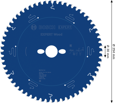 EXPERT Wood Bosch EXPERT Wood circular saw blade 254mm T60.