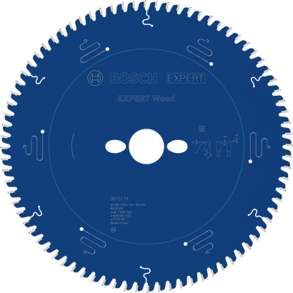 EXPERT Wood Bosch EXPERT Wood circular saw blade, 250 mm 80 teeth.