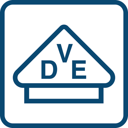 VDE certified.