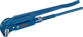 Bosch sanitary corner pipe wrench 90° chrome vanadium.