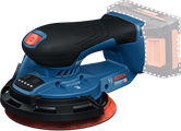 Bosch GEX 18V-150-3 cordless random orbit sander.