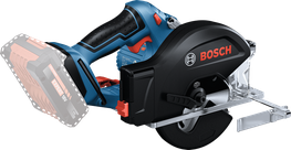 Bosch GKM 18V-50 cordless metal circular saw.