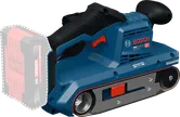 Bosch GBS18V-75 belt sander with 18V battery slot.