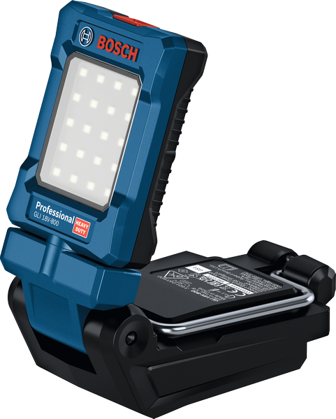 Bosch GLI 18V-800 cordless LED work light.