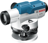 Bosch GOL 26 D optical level with 26x magnification.