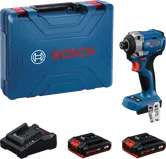 Bosch GDR 18V-215 cordless impact driver set.