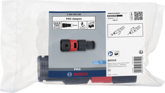 Bosch PRO Adapter 36 mm for Click & Clean system.