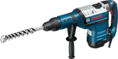 Bosch GBH 8-45 DV rotary hammer drill with side handle.