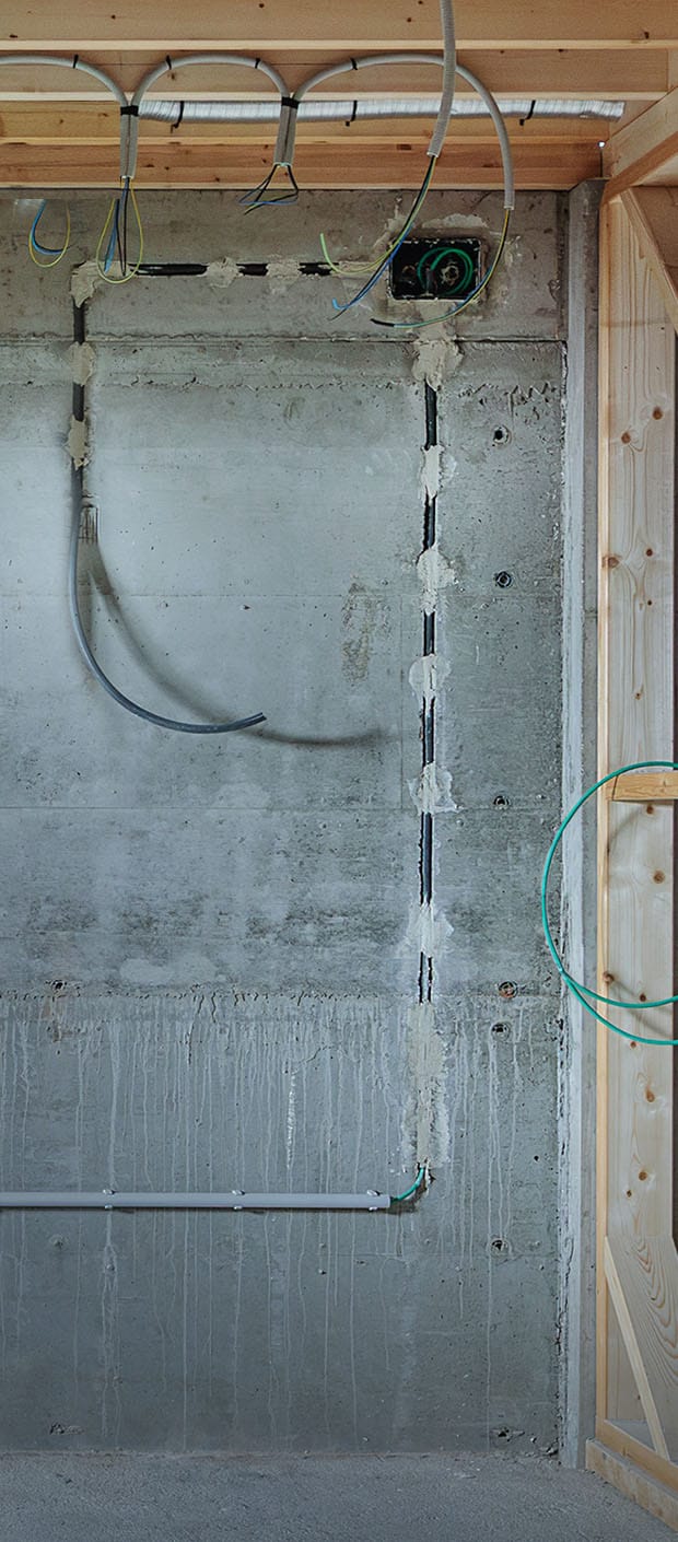 Installing Pipes in a new kitchen