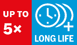 Lasts up to 5x longer than a Bosch AIZ 20 AB Multitool Blade